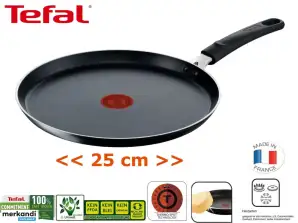 Tefal Crepes Pans - Made in France - Sizes: 25 cm and 28 cm diameter