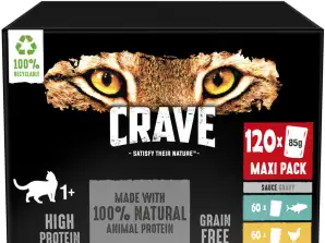 CRAVE M.PACK POULET M. THON. 60X85G P