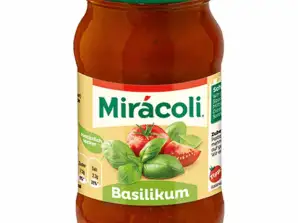 MIRACOLI PASTA SAUCE BASIL 400G GL