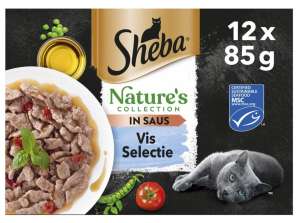 SHEBA NATURE SAUCE POISSON VARIATION 12X85G P