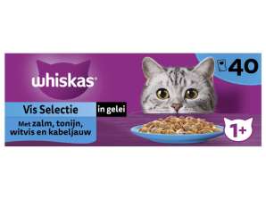 WHISKAS MP 1 GELÉE DE POISSON 40X85G