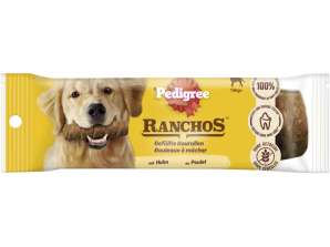 PEDIGREE RANCHOS GEF. ROULEAUX À MÂCHER 80G BT