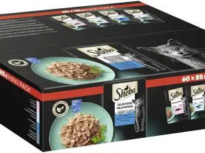 SHEBA FISH IN JELLY 60X85G PACK