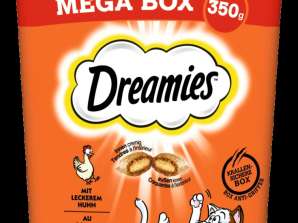 DREAMIES MEGABOX MET KIP 350G DS