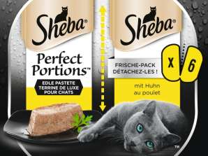SHEBA PERFECT PORTIONS CHICKEN 6X37 5G