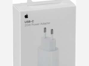 Offre en vrac : 500 unités d’adaptateurs d’alimentation USB-C Apple 20 W dans un emballage de vente au détail