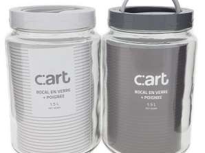 C: ART Jar 1.5L с дръжка асорти