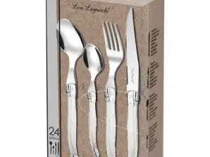 Lou Laguiole 24 dlg cutlery set Parel