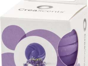 Creascents waxmelts   set van 6   Lavender pre packed