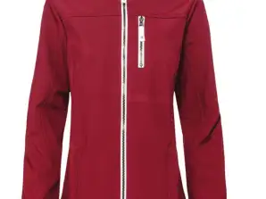 Jacke Nordstern Rot Softshell Fleece Größe L / Frankreich XL