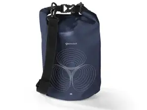 PVC dry bag - Style dark blue with nylon carrying strap