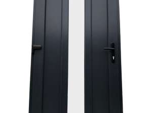 Exterior DOOR with decorative panel XPS profile 81mm