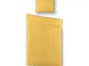Fresh & Co oker yellow hotel set duvet covers - 140x220cm