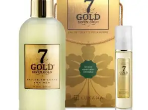 Seven Gold Fragrance Set - 2 Piece Lot of Eau de Parfum & Body Lotion