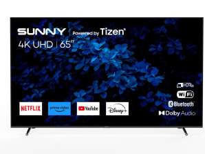 Sunny TV - SN65FIL503-0256 - 65 дюймов - Tizen - Безрамочный телевизор