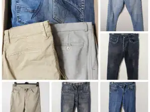 Sorted used clothing PACKAGE MEN'S TROUSERS MIX PLN 7 / KG