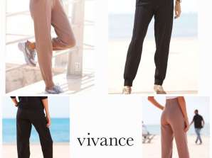020085 Müşterileriniz Vivance'in bu rahat pantolonlarını giyerken kendilerini muhteşem hissedecekler