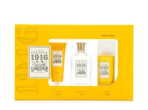 Colonia 1916 Fragrance Set | Authentic Italian Perfumery Elegance | Lote 3 Pz Collection