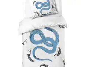 Dindi 'Tattoo snake' Bettbezüge - 140x220+20cm