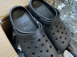 Sommer-Clogs Schuhe mit weicher Sohle schwarz - nagelneu NO LOGO