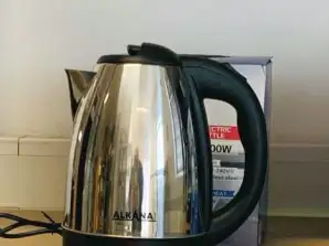 Alkana stainless steel kettle 1.8 liters, 1500W, LED lighting NEW