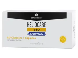 Protection complète Heliocare 360º Sportsun Oral Cápsulas 60 U pour les modes de vie actifs