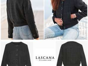 Die Damenjacke Jacket des deutschen Unternehmens Lascana ist die perfekte Ergänzung für den eleganten Stil jeder Frau
