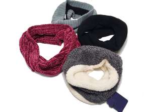 Various colours and models Code winter turtleneck scarves for men and women
