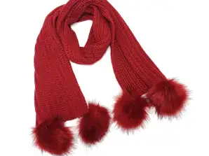 Різноманітні кольори та моделі зимових шарфів для чоловіків та жінок