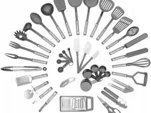 AG949A USTENSILES DE CUISINE SET DE 40PCS