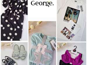Ein Mix aus Kleidung und Accessoires von George