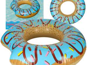 BESTWAY 36118 Inflatable donut swimming ring blue 107cm 100kg