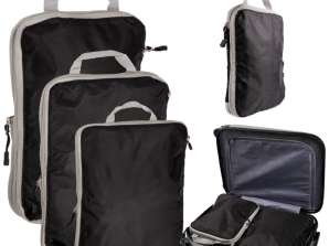 KOMPRESSIONS-ORGANIZER zum Packen von Koffern Reisetaschen Set mit 3 Stück