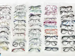 100 Stk Brillenfassungen, versch. Modelle, Farben und Designs, Großhandel Restposten