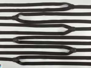 130 st. Bretels zwart 113 cm, overige voorraad groothandel voor wederverkopers