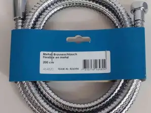 200 cm Shower Hoses in Chrome Plated Metal Haceka - Maximum Flexibility and Design