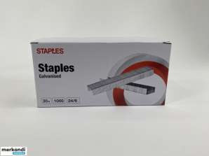 50 stuks. Staples Staples Galvanized, groothandel online winkel