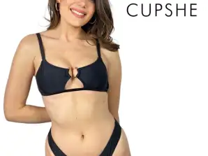 Stock sieviešu cupshe peldkostīmi (peldkostīmi ar augstu jostasvietu, bikini, kleitas)