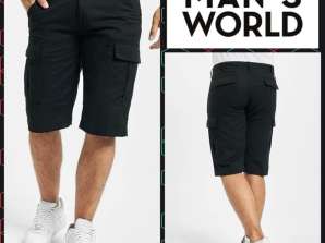010017 pantalones cortos cargo para hombre de Man's World. Composición: 100% algodón