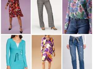 MEGA MIX: trousers, dresses, T-shirts, tunics and a small amount of men's clothing