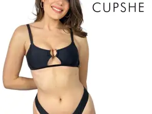 Stock Women's Cupshe Swimwear (Fatos de banho de cintura alta, Biquínis, Vestidos)