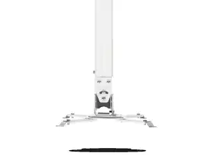 Soporte de techo para proyectores ONKRON K5A ajustable a 10 kg Blanco
