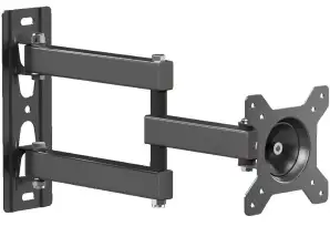Full Motion TV wall mount for flat LCD LED screens with a diagonal of 32-65 inches and weighing up to 15 kg ONKRON STE311 black