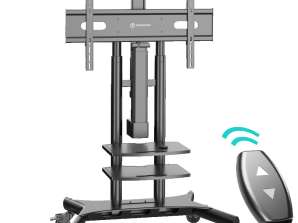 Electrically adjustable mobile TV stand 50