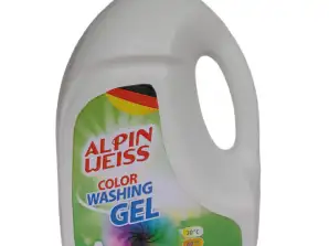 Alpinweiss Liquid Detergent 3l, Color liquid detergent, Detergent, Heavy-duty detergent