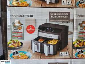 NOVO | Fritadeira de ar de câmara dupla GourmetMaxx | com embalagem original