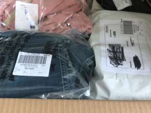 Branded Clothing Mail Order Returns Mix Remaining Stock Clothing with List