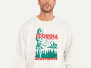 White washed French Disorder Sequioa sweaters for men