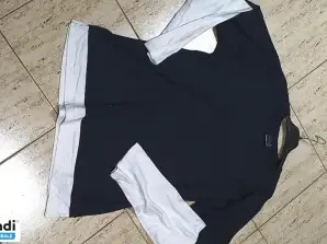 Vīriešu sporta kreklu iepakojums ar garām piedurknēm, 100% kokvilna