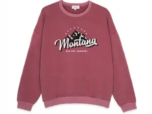 Brick red French Disorder Clyde Montana sweaters for men